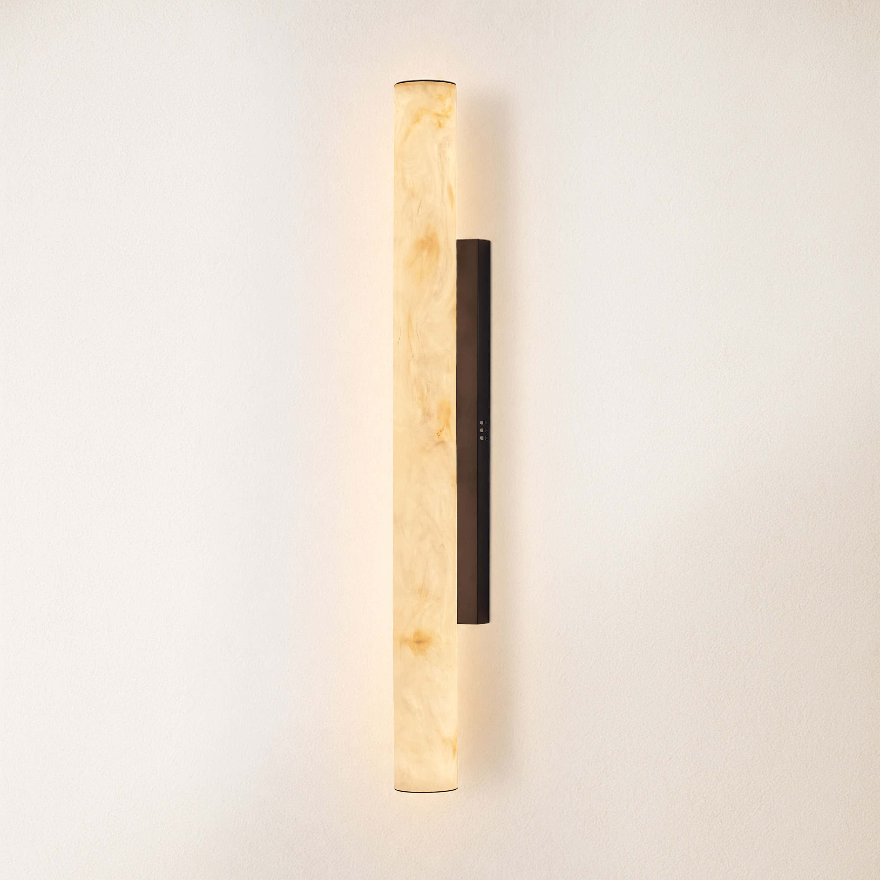 Sylvia Palladian Resin Wall Sconce 36"H 