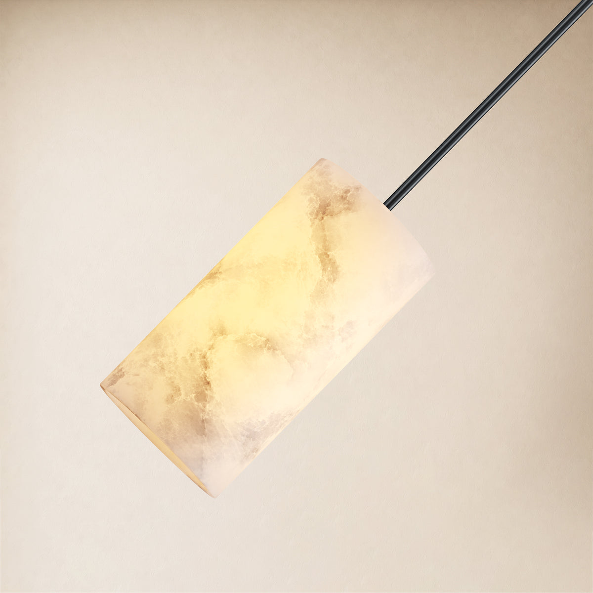 Calyndra Resin Cylinder Pendant 4"-7"W