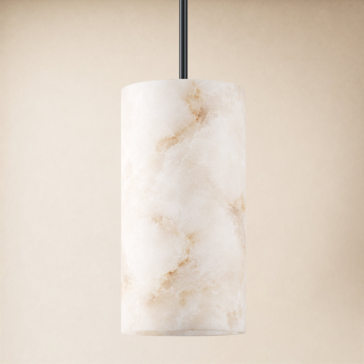Calyndra Resin Cylinder Pendant 4"-7"W