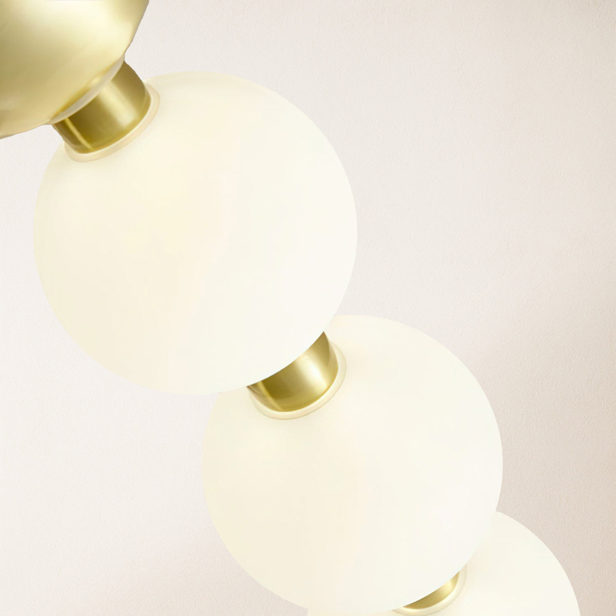 Velora Pearl Bead Round Chandelier 16.5"D