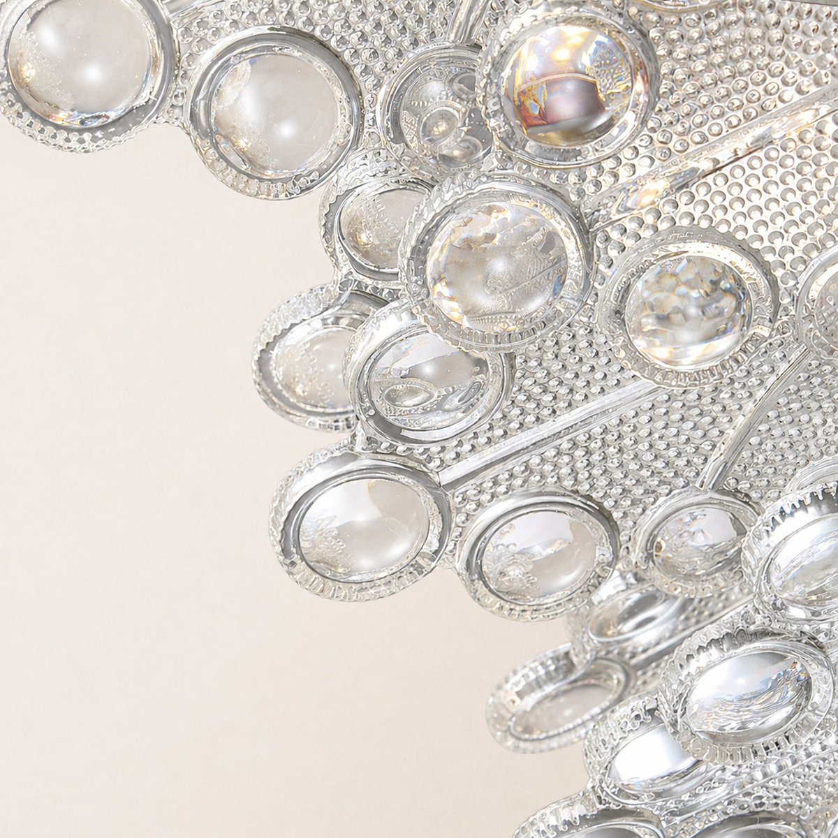 Veliora Layered Glass Chandelier